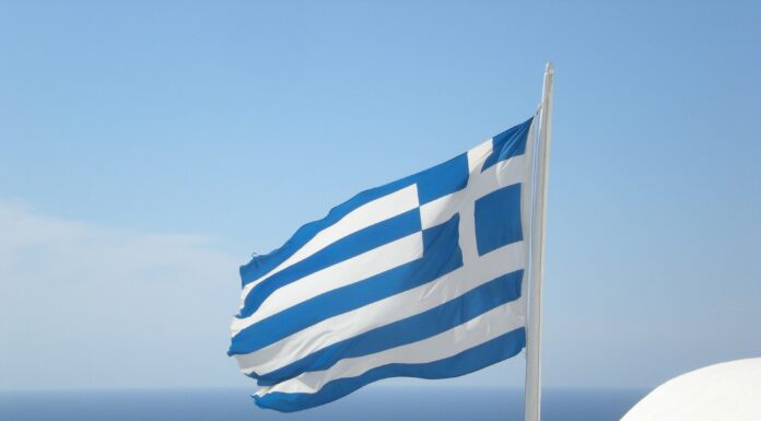 flaga grecji