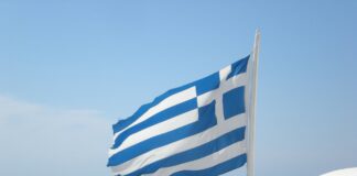 flaga grecji